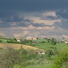 Ein Gewitter ist im anmarsch