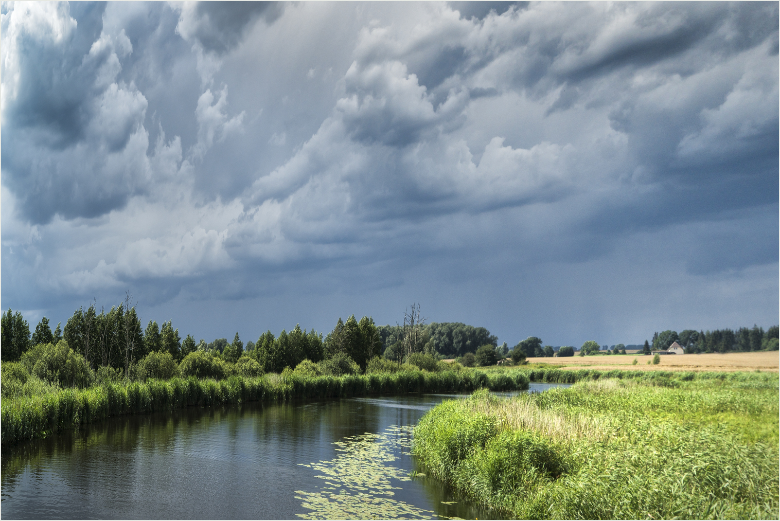 Ein Gewitter jagt das nächste..