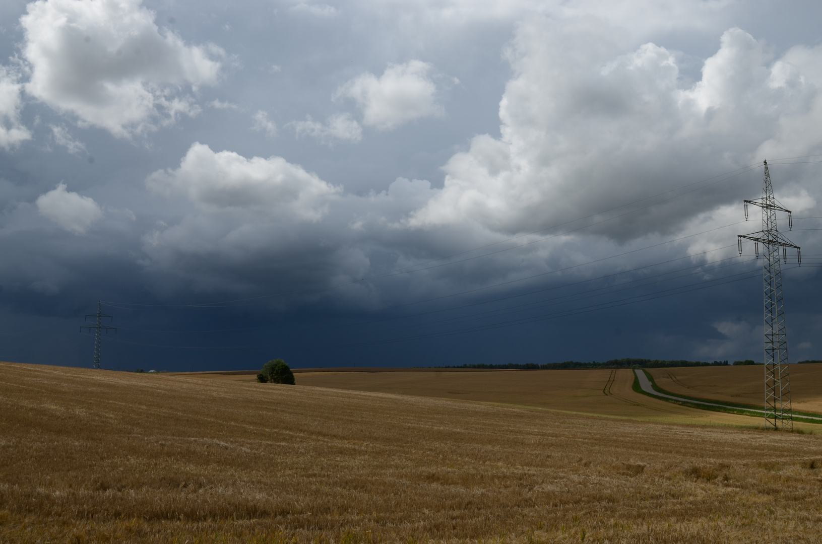 Ein Gewitter kommt