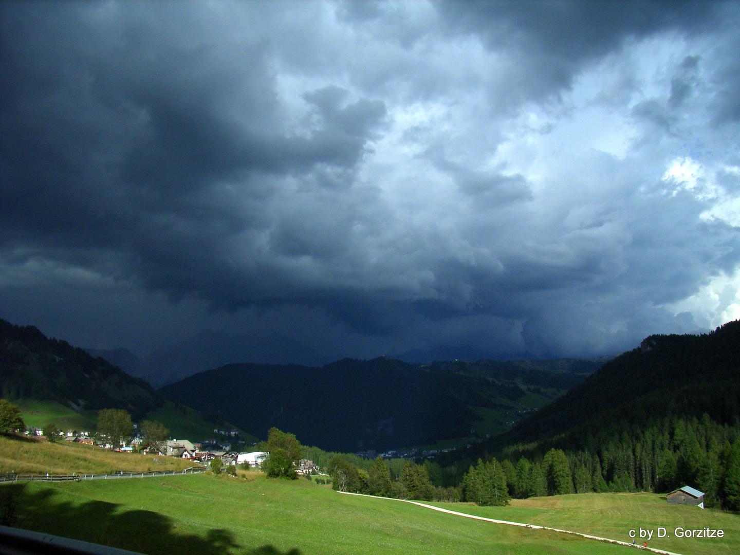 Ein Gewitter naht !