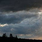 Ein Gewitter zieht auf