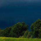 Ein Gewitter zieht auf