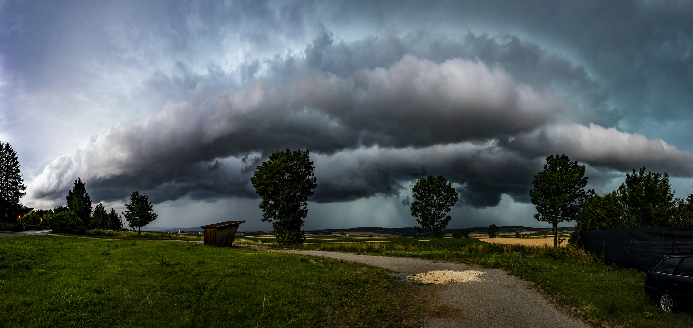 ein Gewitter zieht auf.. 