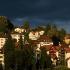 ein Gewitter zieht auf