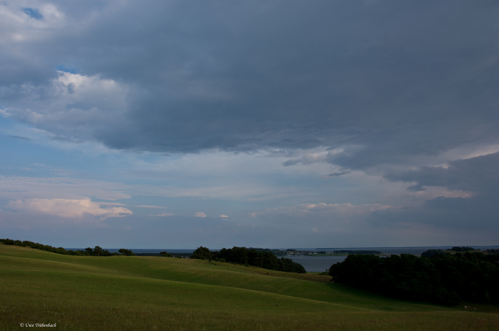 Ein Gewitter zieht auf