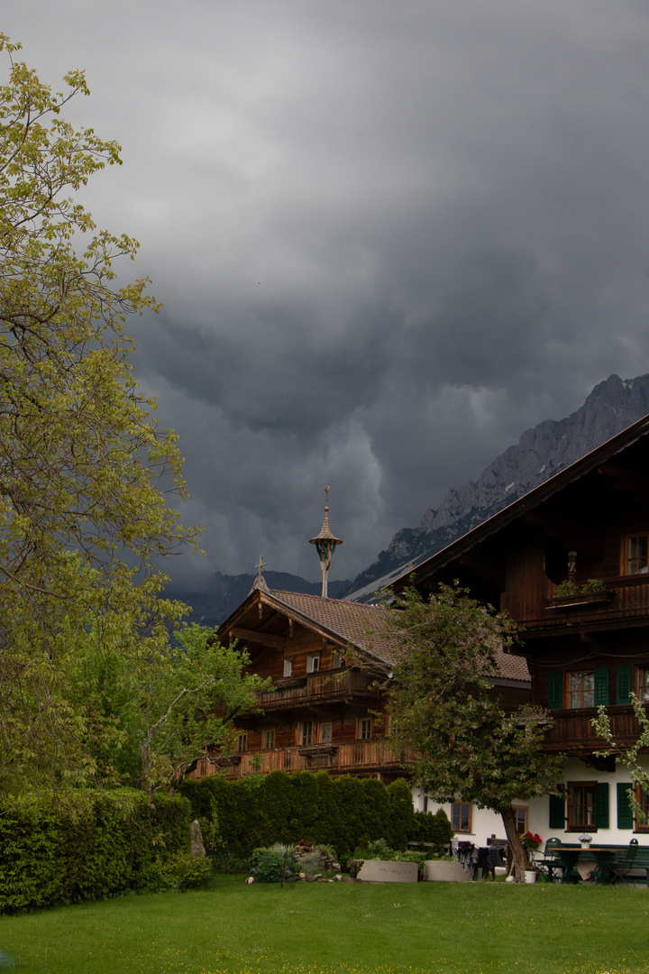 Ein Gewitter zieht auf...