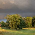 ein Gewitter zieht auf