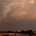 ein Gewitter zieht auf