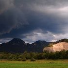 Ein Gewitter zieht auf