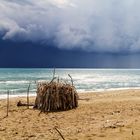 Ein Gewitter zieht auf