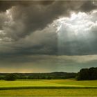 ein Gewitter zieht auf