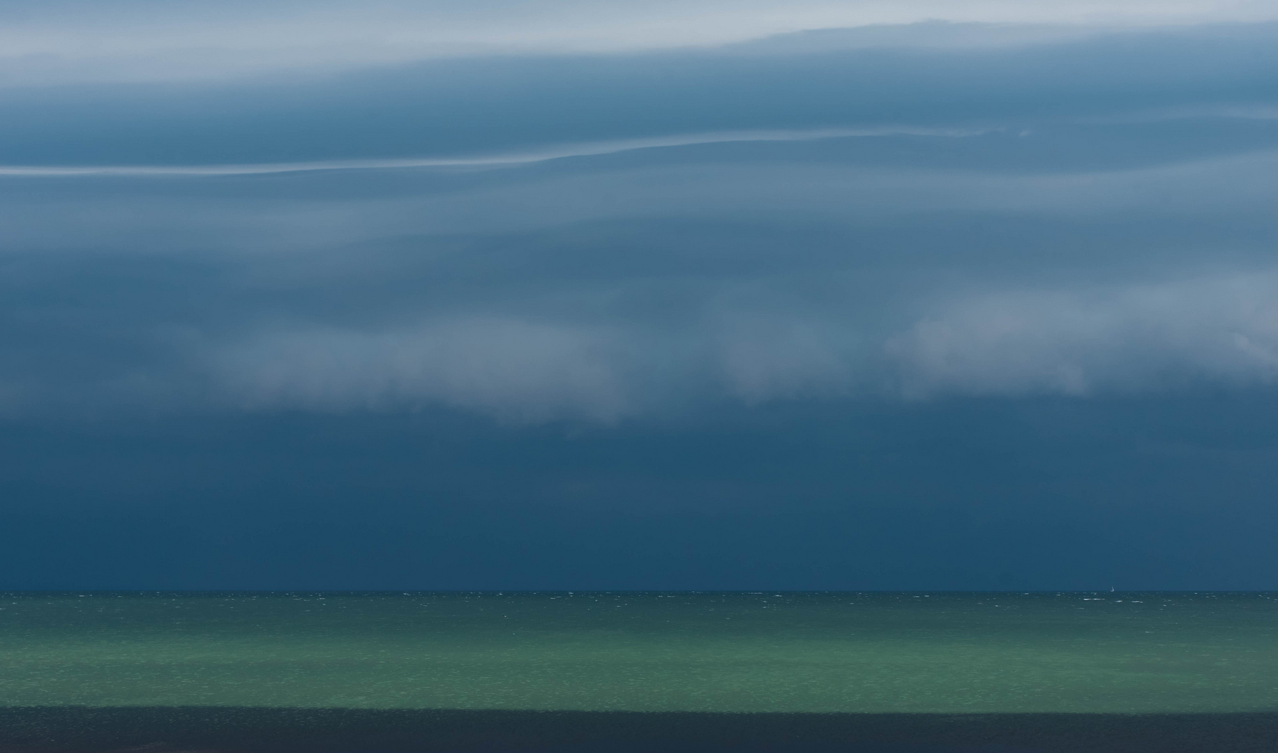 Ein Gewitter zieht auf