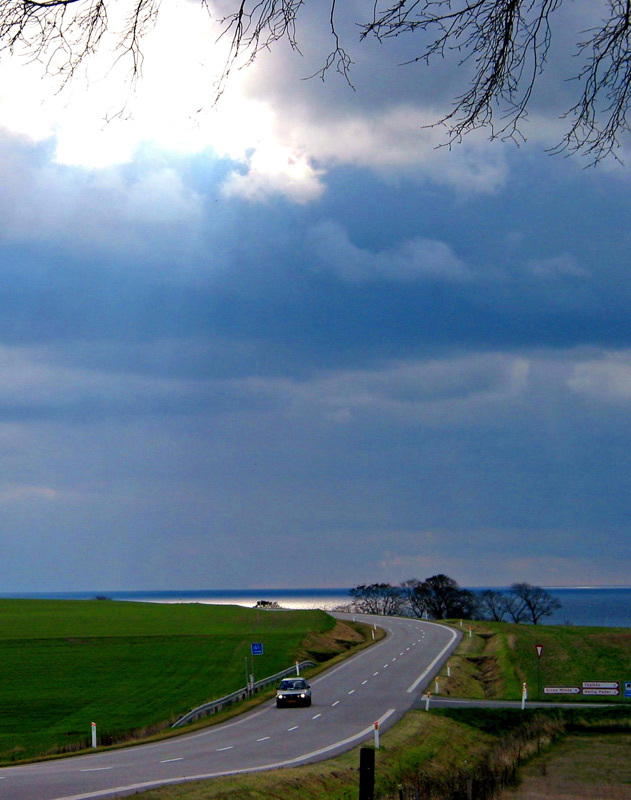 Ein Gewitter zieht auf