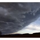 Ein Gewitter zieht auf