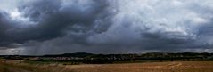 Ein Gewitter zieht nach Frankenhardt