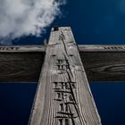 Ein Gipfelkreuz im Passeiertal