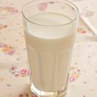 ein Glass Milch