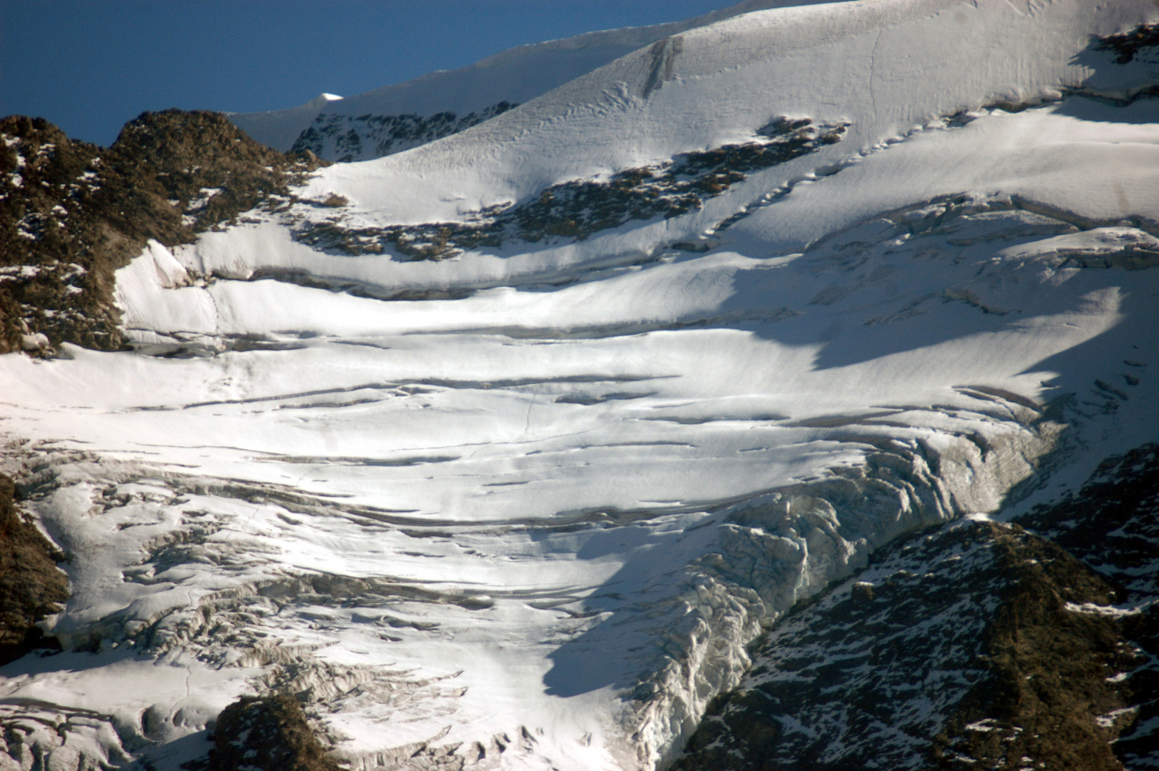 Ein GLETSCHER in grindelwald