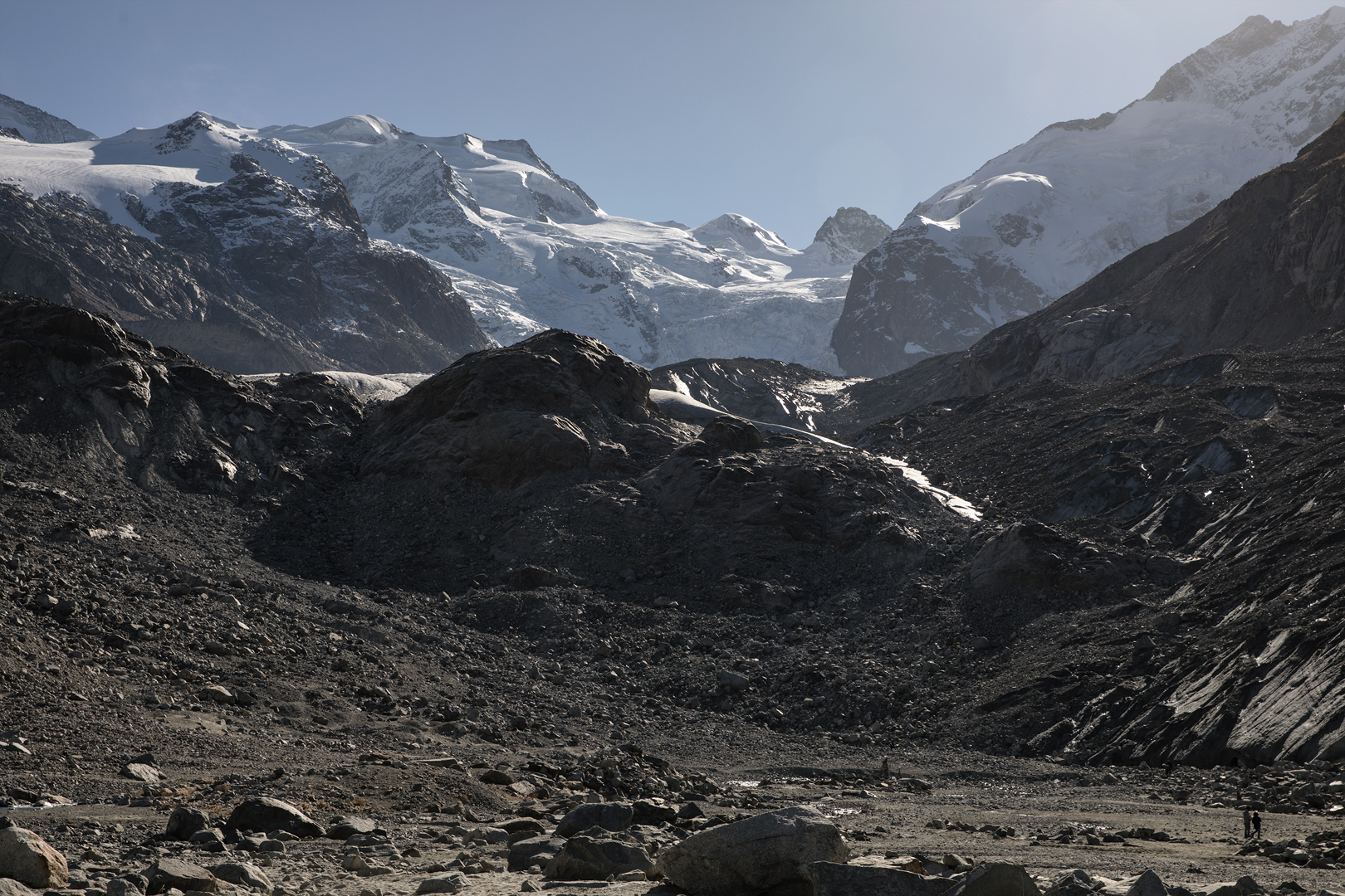 Ein Gletscher schmilzt - Morteratsch im 2017 - Bilderserie (4)