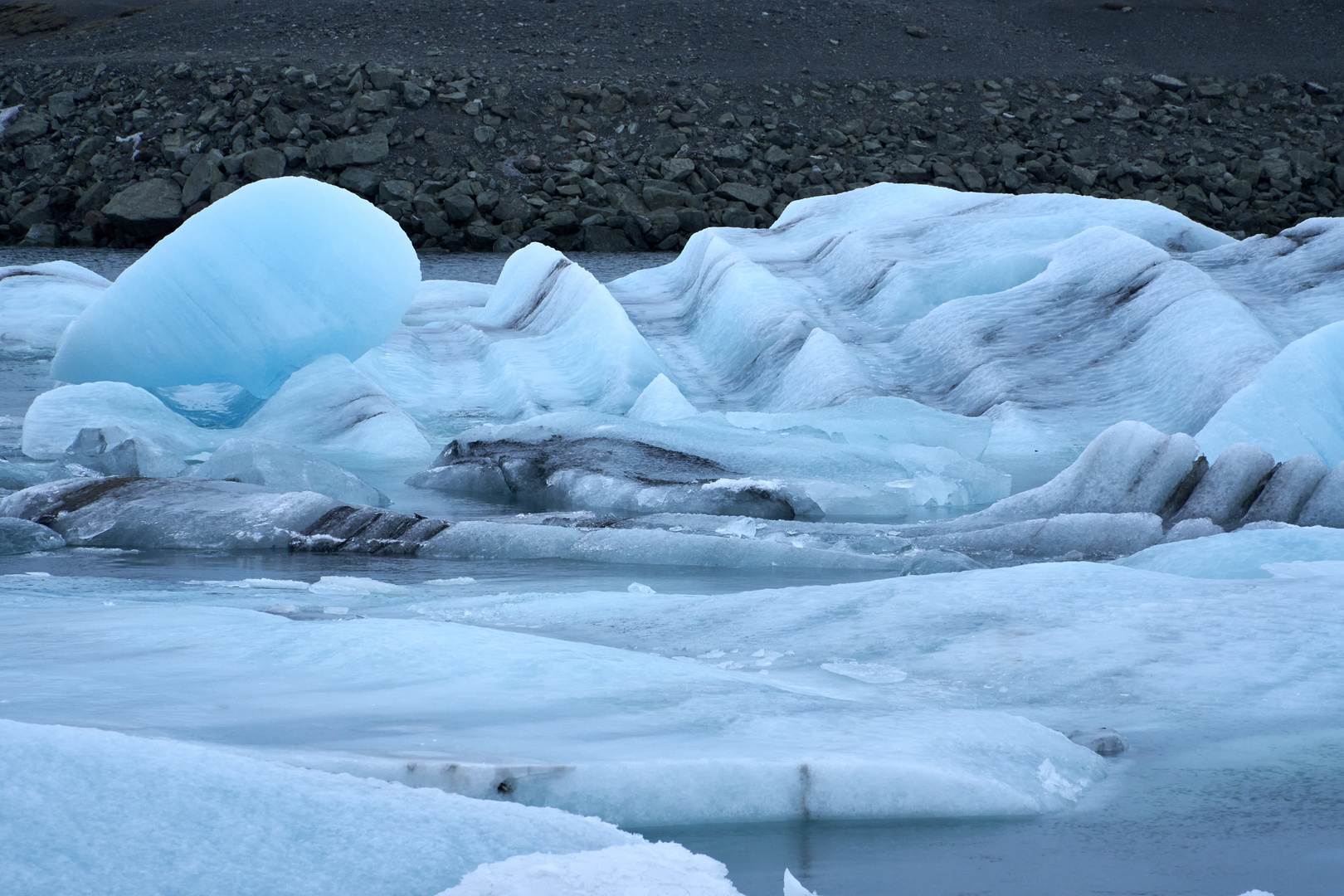 Ein Gletschersee auf Island - vatnajökull