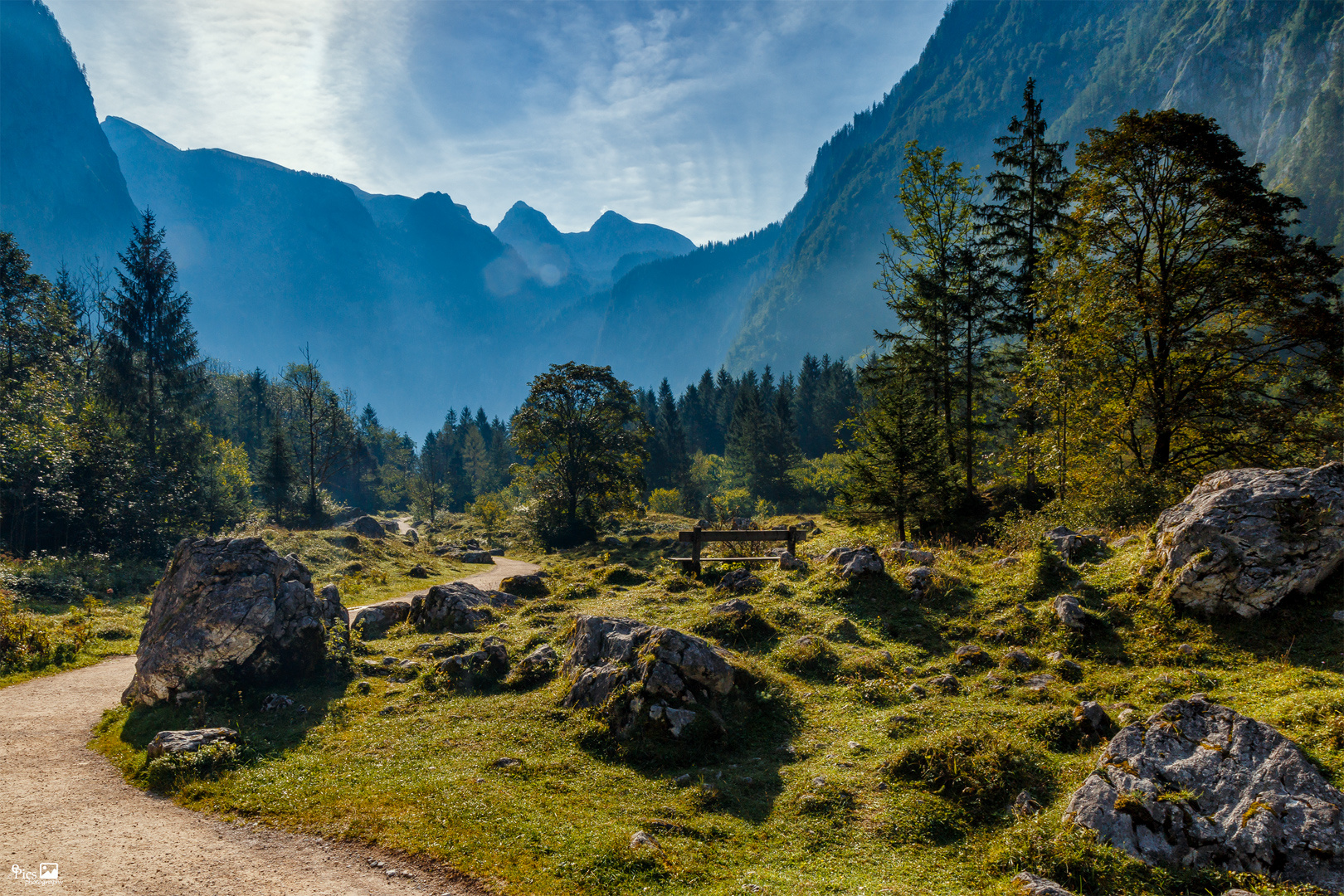 Ein Glücksgefühl hier zu wandern - Bayern522