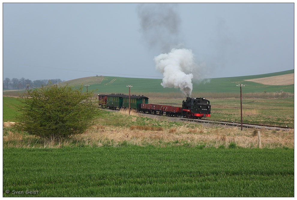 Ein Gmp mit 99 4633 vor Seelvitz