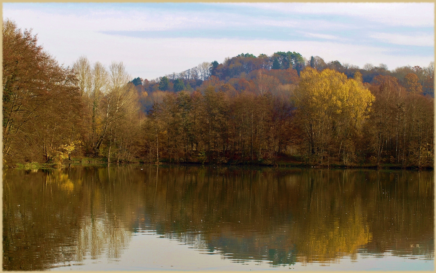 Ein goldener Spätherbsttag (1)