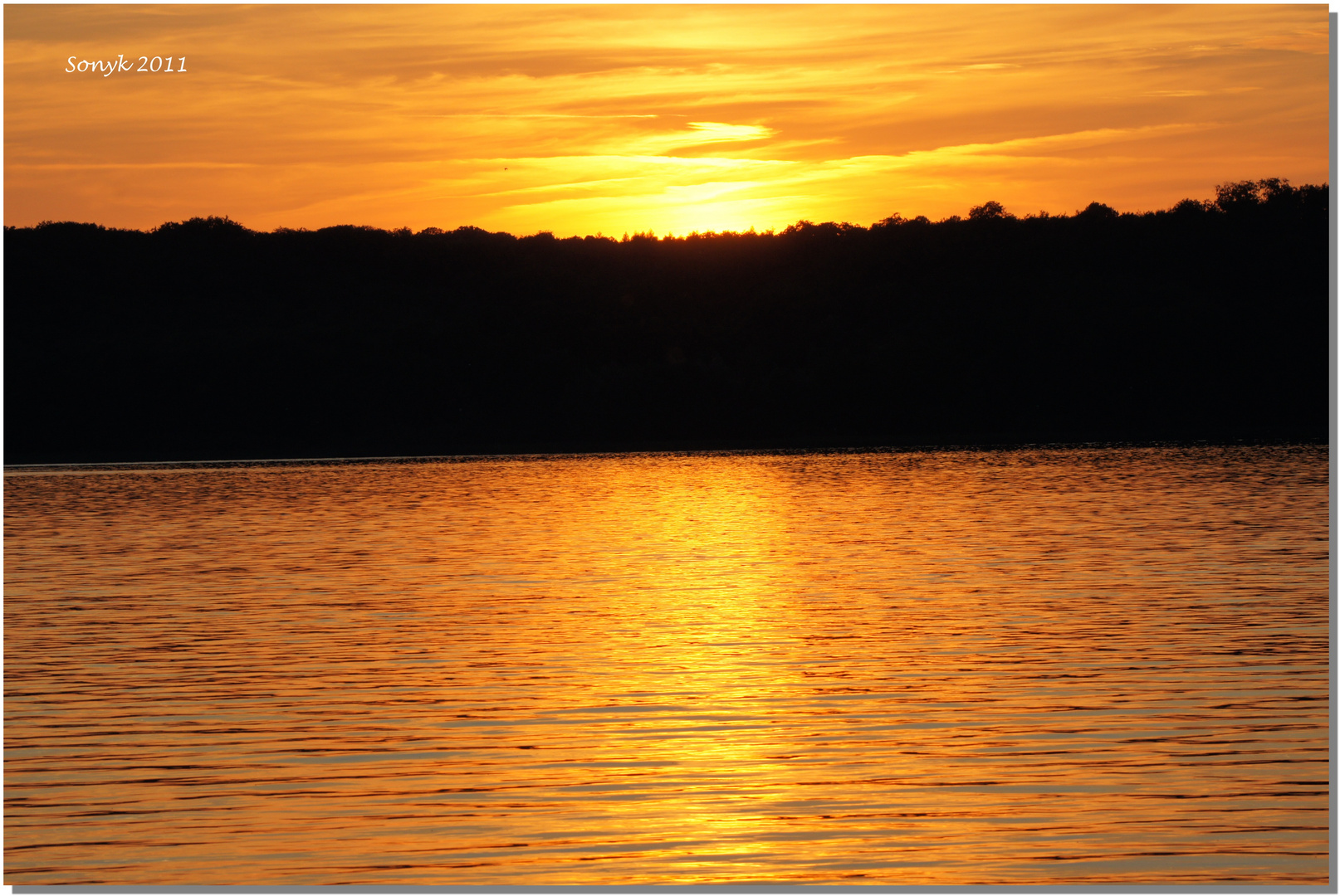 Ein goldenes Licht