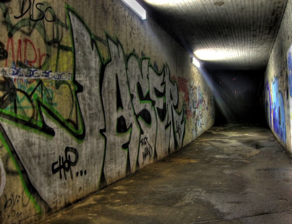 ein Grafito ind HDR Technik