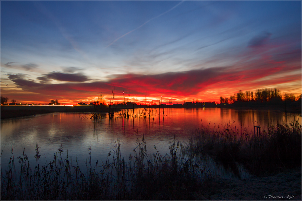 ein grandioser Sonnenaufgang...