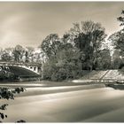 Ein grauer Morgen an der Isar