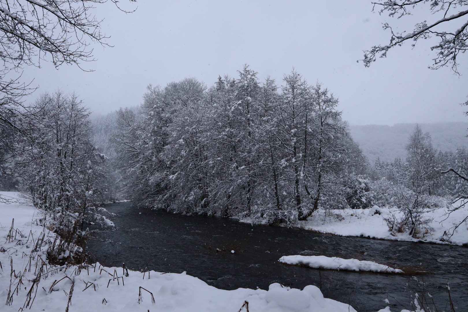 Ein grauer Wintertag