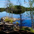 ein Grillplatz am See