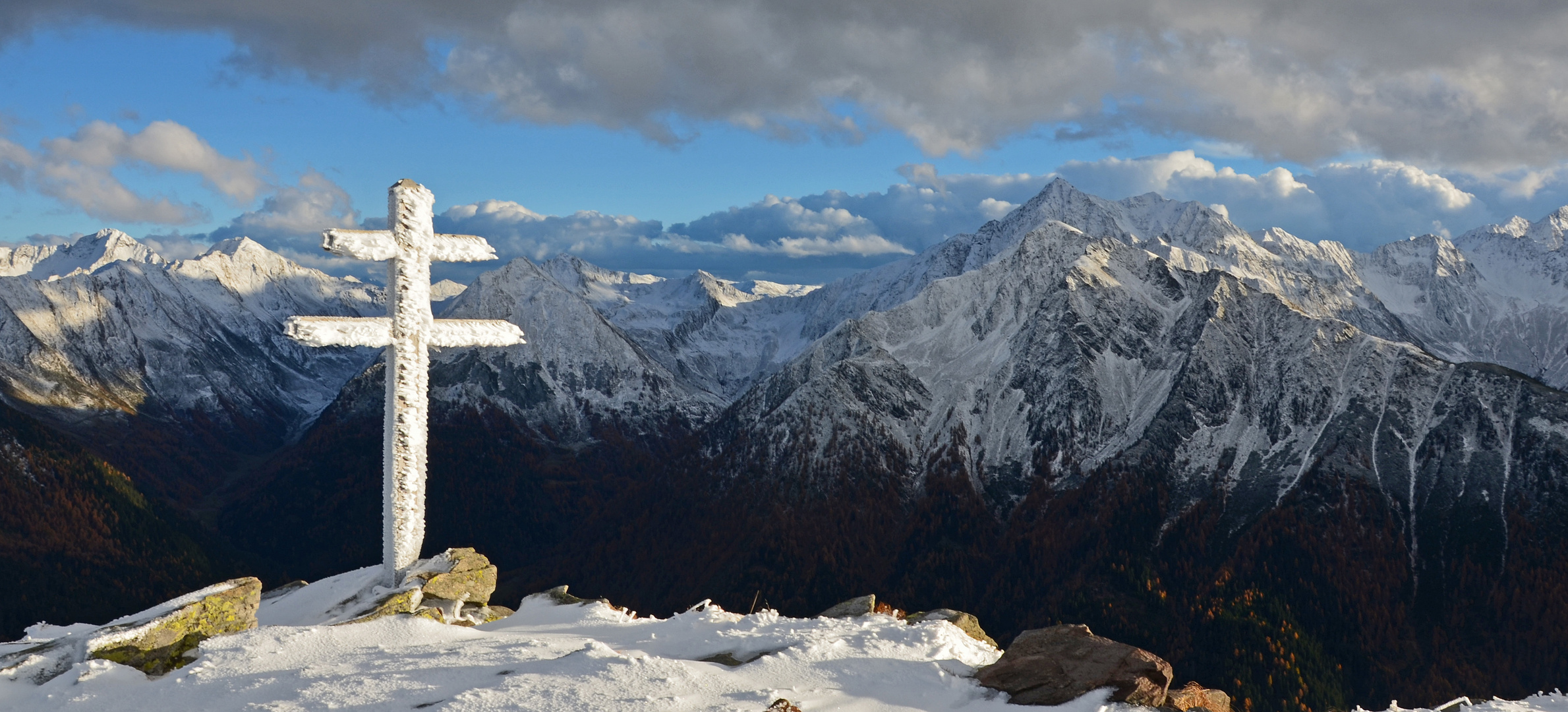 Ein großartiger fünfter November 2013 am Jaufenkamm, Südtirol