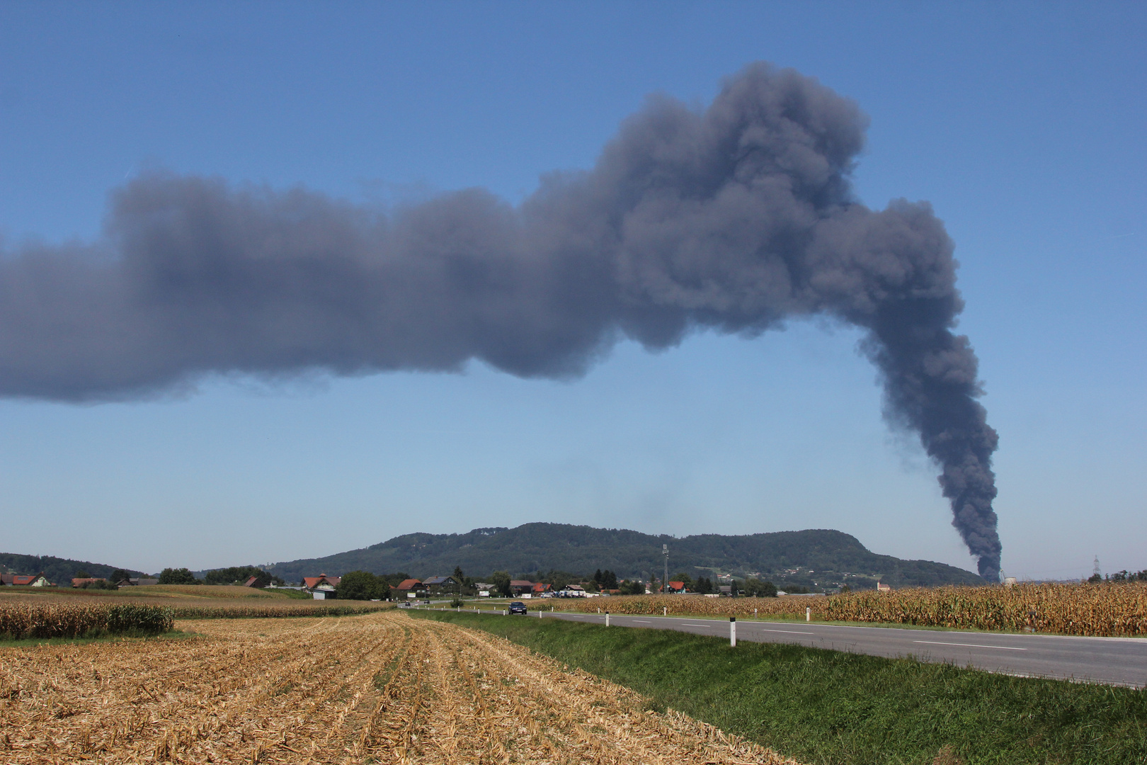 ein Großbrand