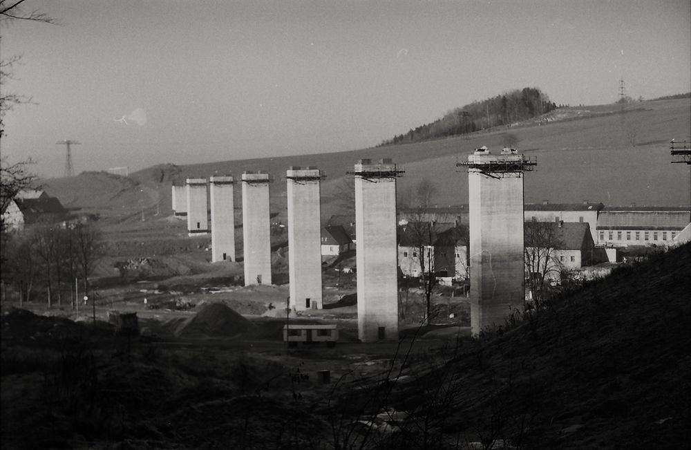 Ein Großprojekt der Deutschen Reichsbahn . Foto & Bild