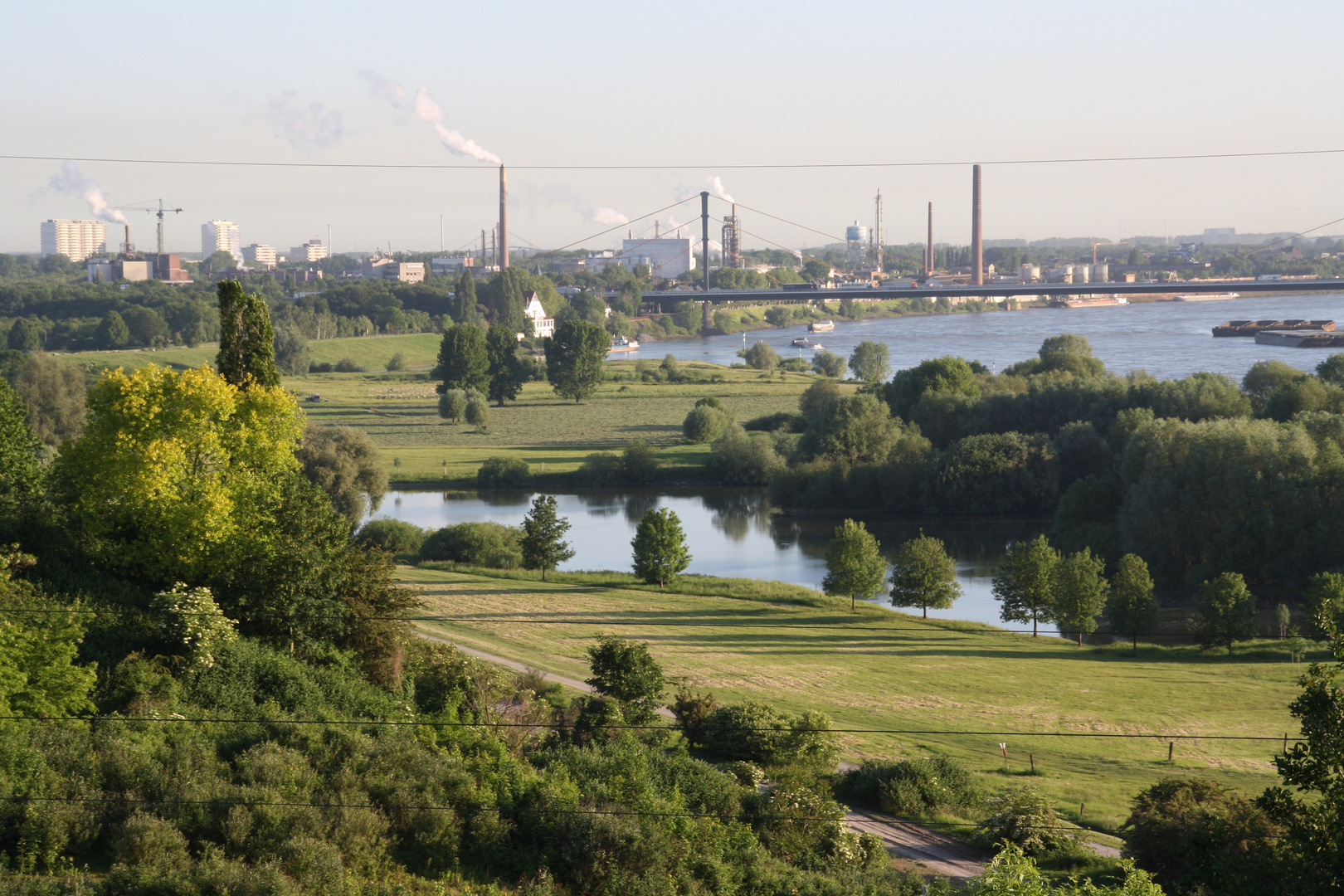 ein grüner Fleck in Duisburg