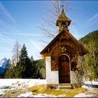 Ein Gruß aus der Bergkapelle in Gottes weite Natur...