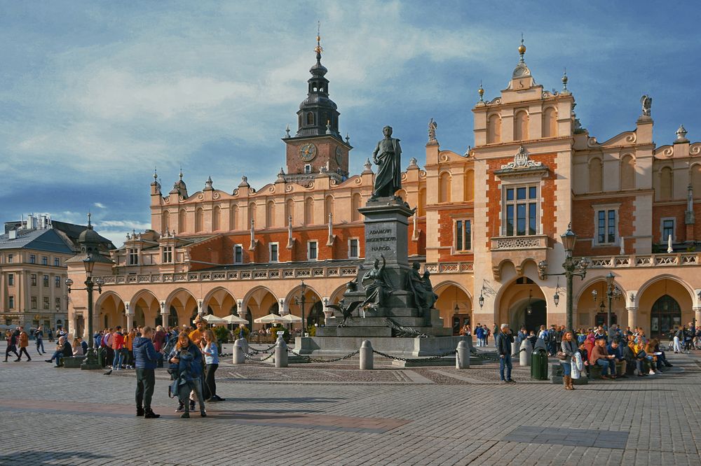 Ein Gruß aus Krakau.