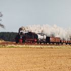 Ein Güterzug in Meck-Pomm 1999