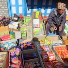 Ein Händler auf dem Samstagsmarkt in Namche Bazar