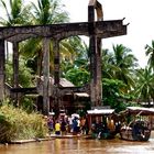 ein hafen im süden, laos 2010