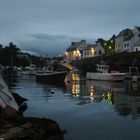 Ein Hafen irgendwo in der Bretagne irgendwann am Abend