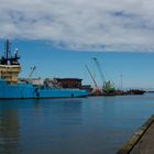 ein Hafen von Cuxhaven