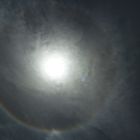 Ein Halo am Himmel