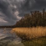 Ein harmloses Gewitter zog gestern vorbei