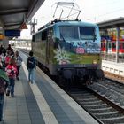 Ein Hauch von Alpen im Bahnhof Gießen