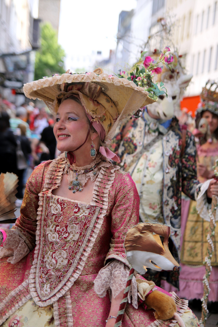 Ein Hauch von venizianischen Karneval wehte durch Bielefeld