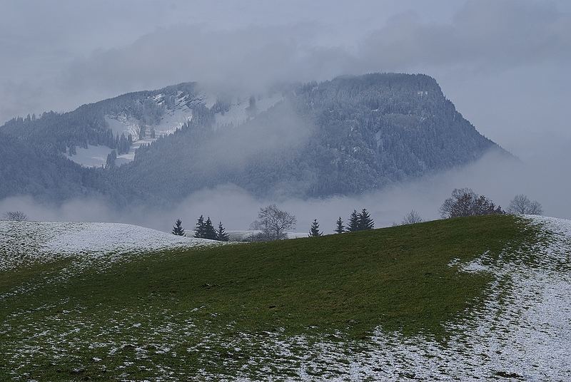 Ein Hauch von Winter und dies im Februar