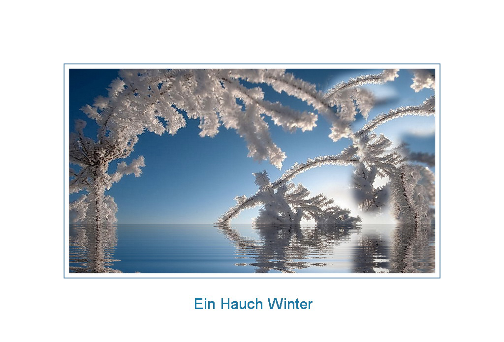 Ein Hauch Winter